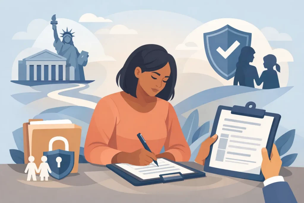 How to File a VAWA Self-Petition Safely